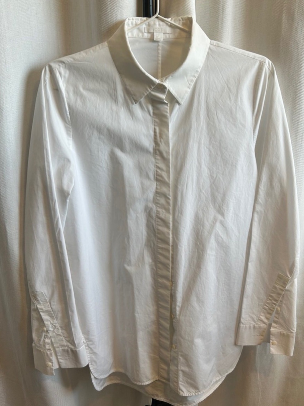 COS White Cotton Button-Down Shirt | Minimalist Capsule Wardrobe Classic